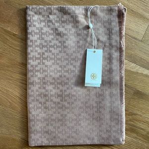 NWT Tory Burch Authentic Mosaic Logo Scarf